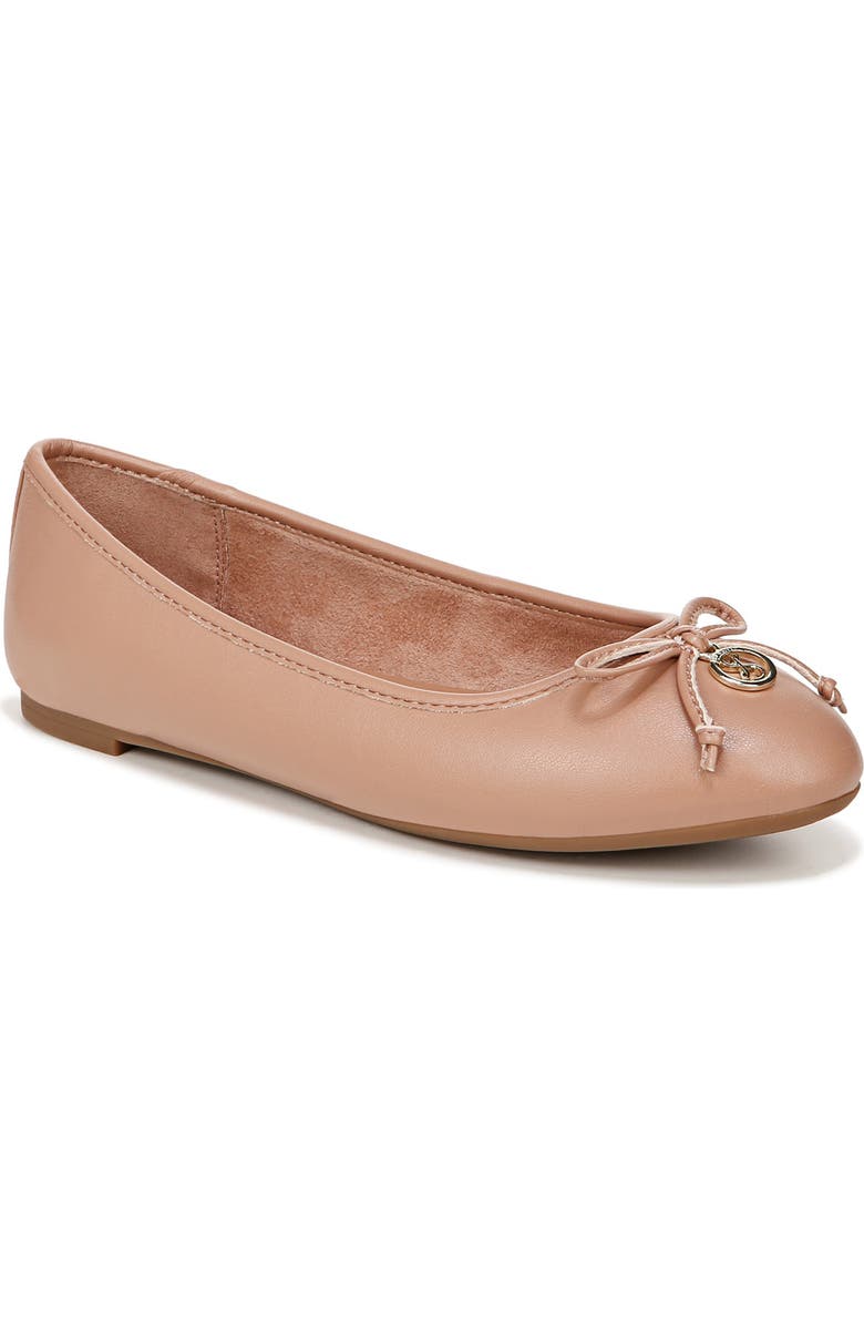 SAM & LIBBY Callan Bow Ballet Flat, Main, color, Frnchmac