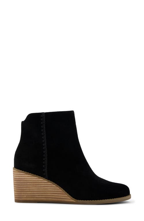 Toms Joanna Wedge Bootie In Black