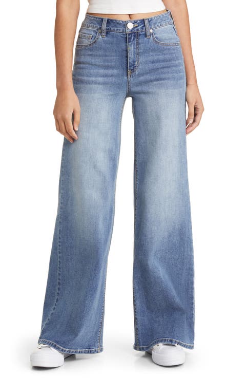 High Waist Wide Leg Jeans (Sloane)