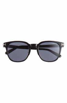 TOM FORD 53mm Round Sunglasses