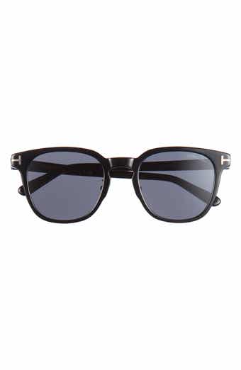 TOM FORD 53mm Round Sunglasses