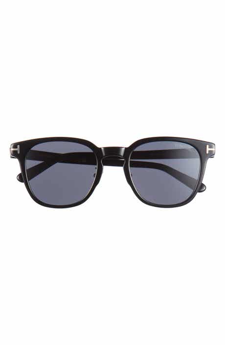 TOM FORD 53mm Round Sunglasses