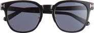 TOM FORD 53mm Round Sunglasses