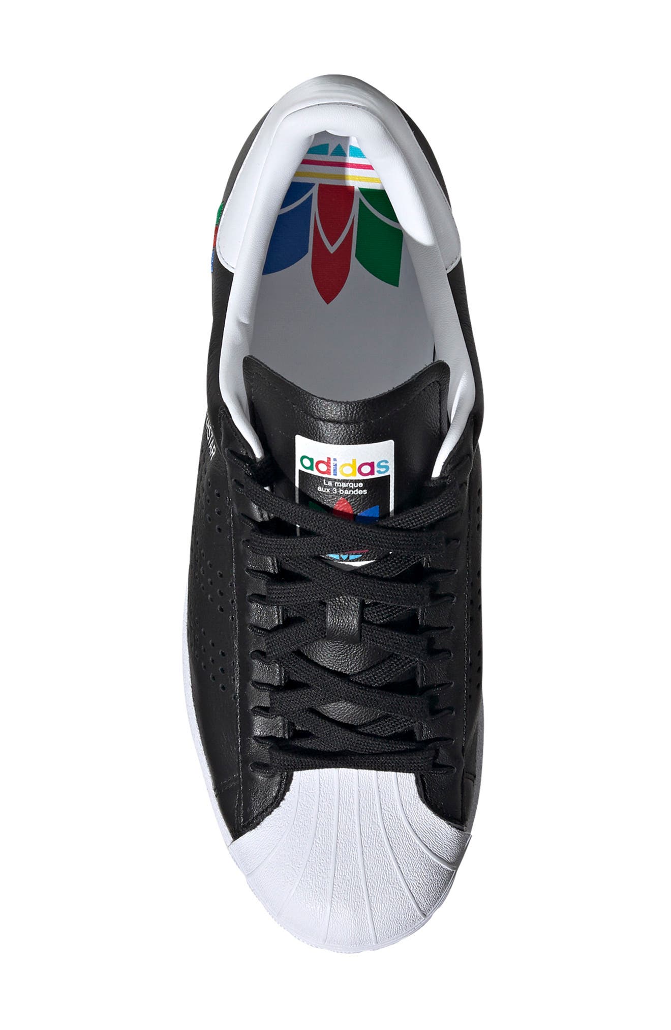 adidas Superstar Sneaker, Alternate, color, 