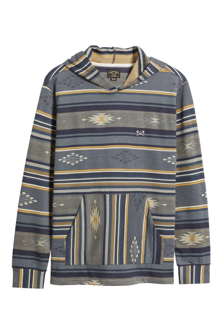 Ginther Brushed Cotton Hoodie, Alternate, color, NAVY