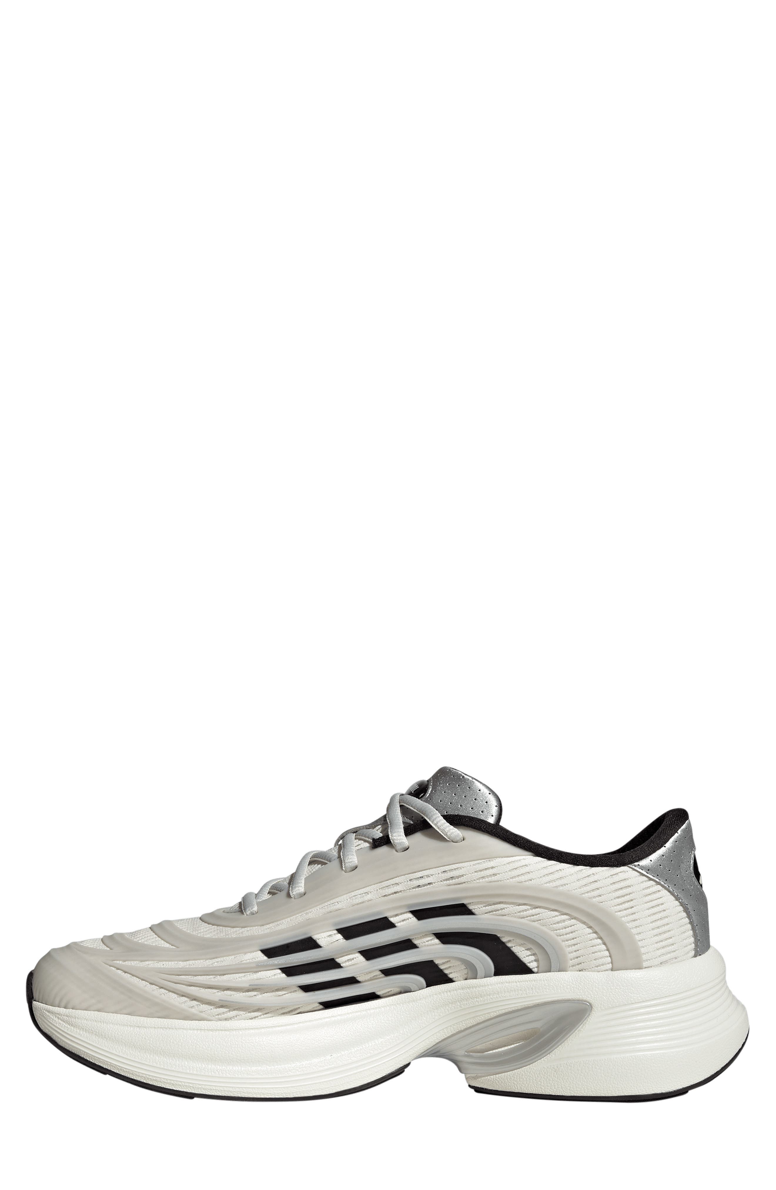 Climacool Sneaker, Alternate, color, CHALK WHITE/ BLACK/ GREY