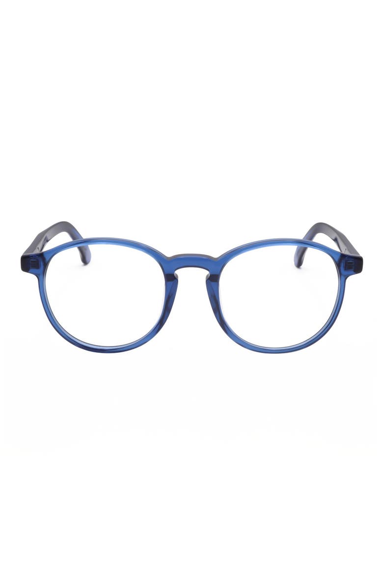 54mm Round Reading Glasses, Main, color, BLUE