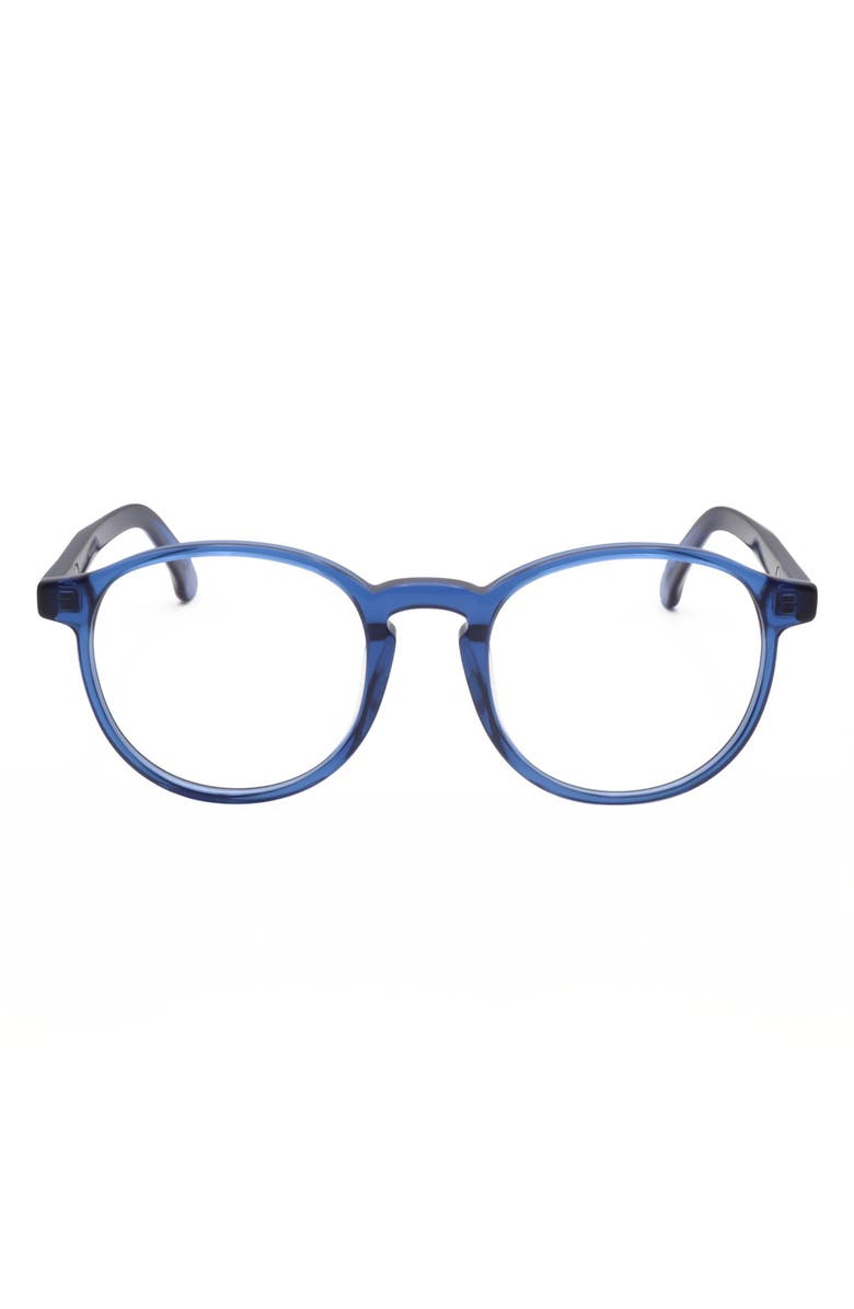 SUPER by RETROSUPERFUTURE<sup>®</sup> 54mm Round Reading Glasses, Main, color, Blue