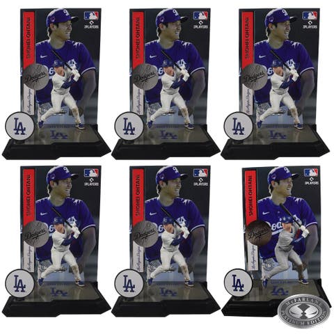 Shohei Ohtani (Los Angeles Dodgers) McFarlane MLB 7" Figure Lot of (6) w/CHASE
