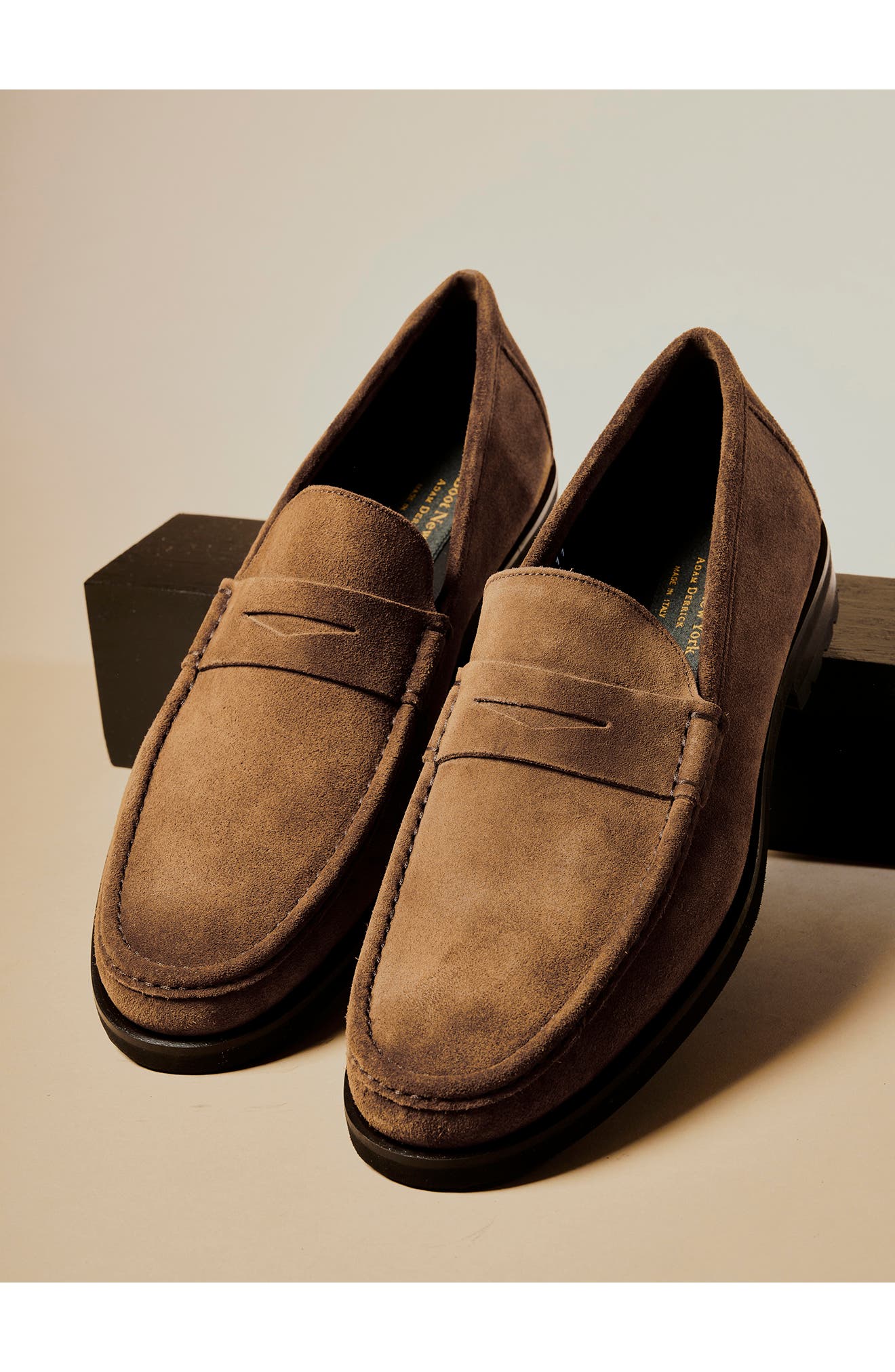 Belfast Lugged Penny Loafer, Alternate, color, SOFTY CHOCOLATE