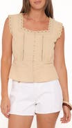 Petal & Pup Luke Embroidered Sleeveless Top