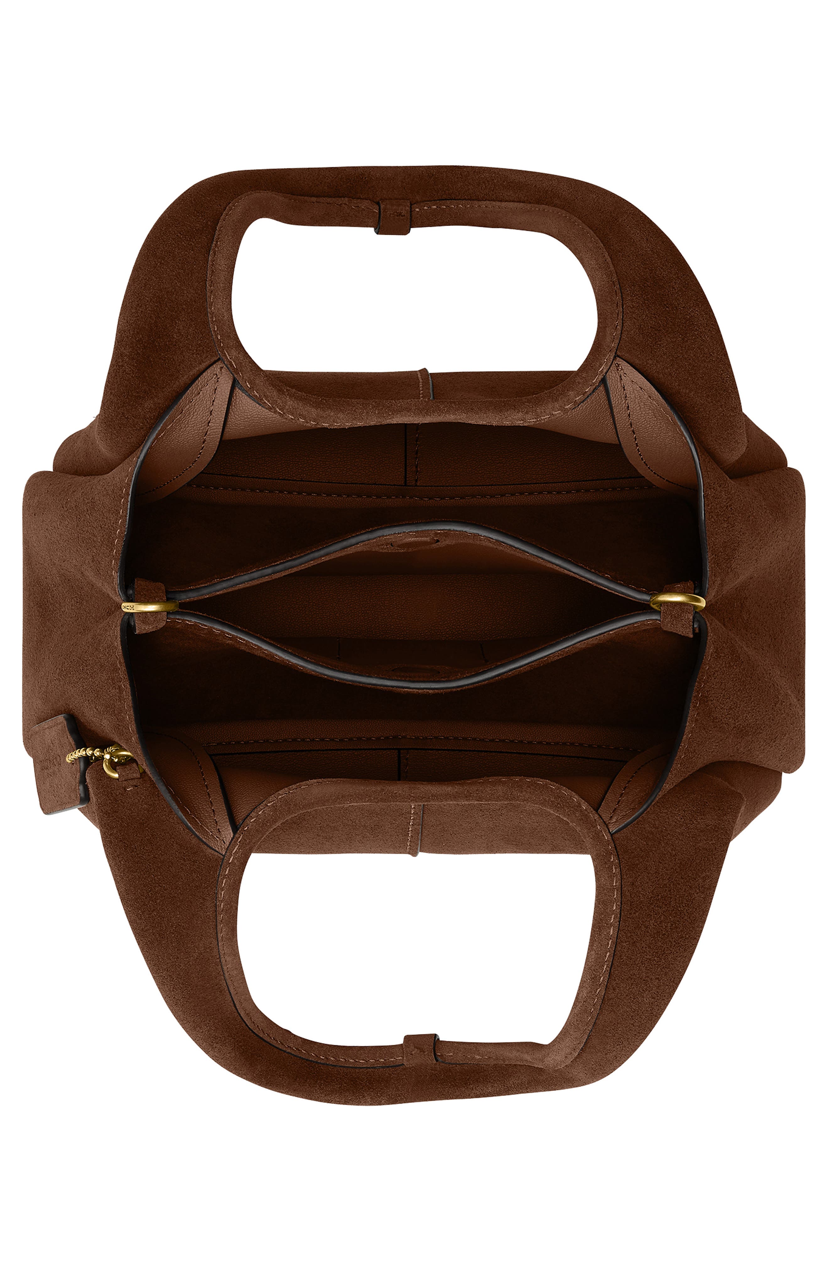 COACH Lana Suede Shoulder Bag, Alternate, color, 