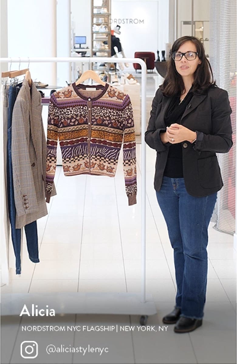 Liza Stripe Cardigan, sales video thumbnail