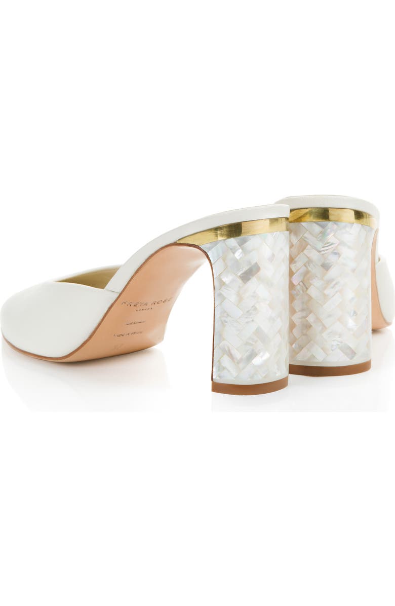 Freya Rose Jolie Pearl Heel Sandal, Alternate, color, Ivory