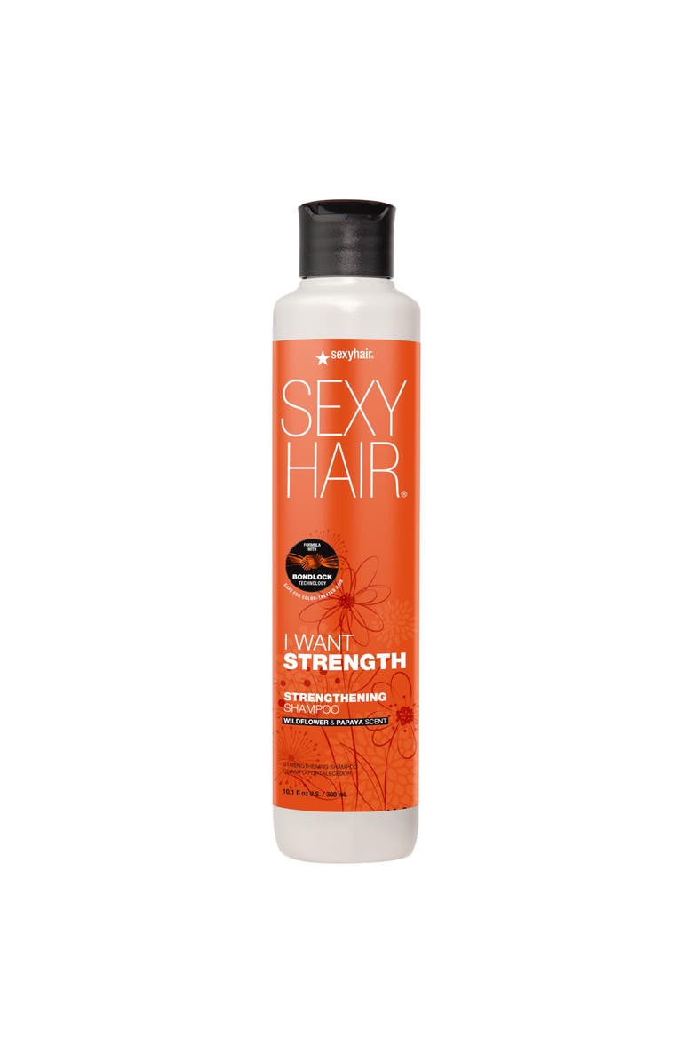 SEXY HAIR I Want Strength Strengthening Shampoo 10.1 oz, Main, color, N/A