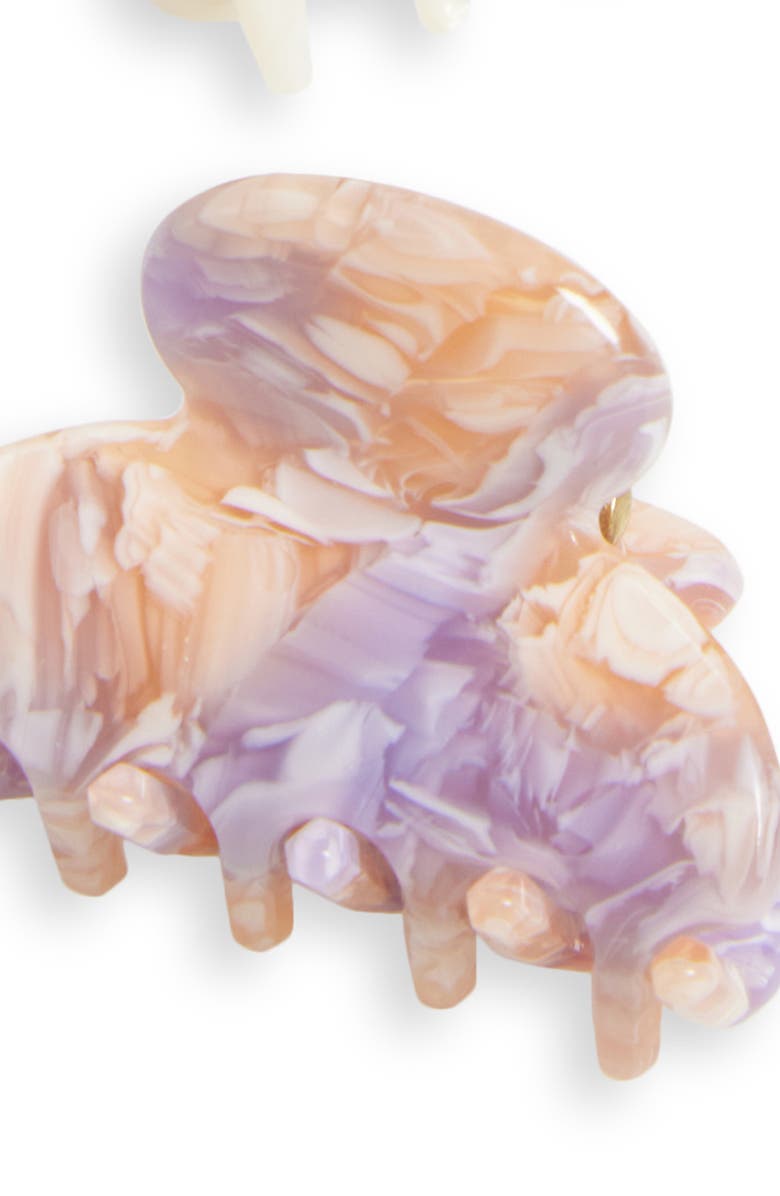 Tasha Assorted 6-Pack Jaw Hair Clips, Alternate, color, Pink Multi