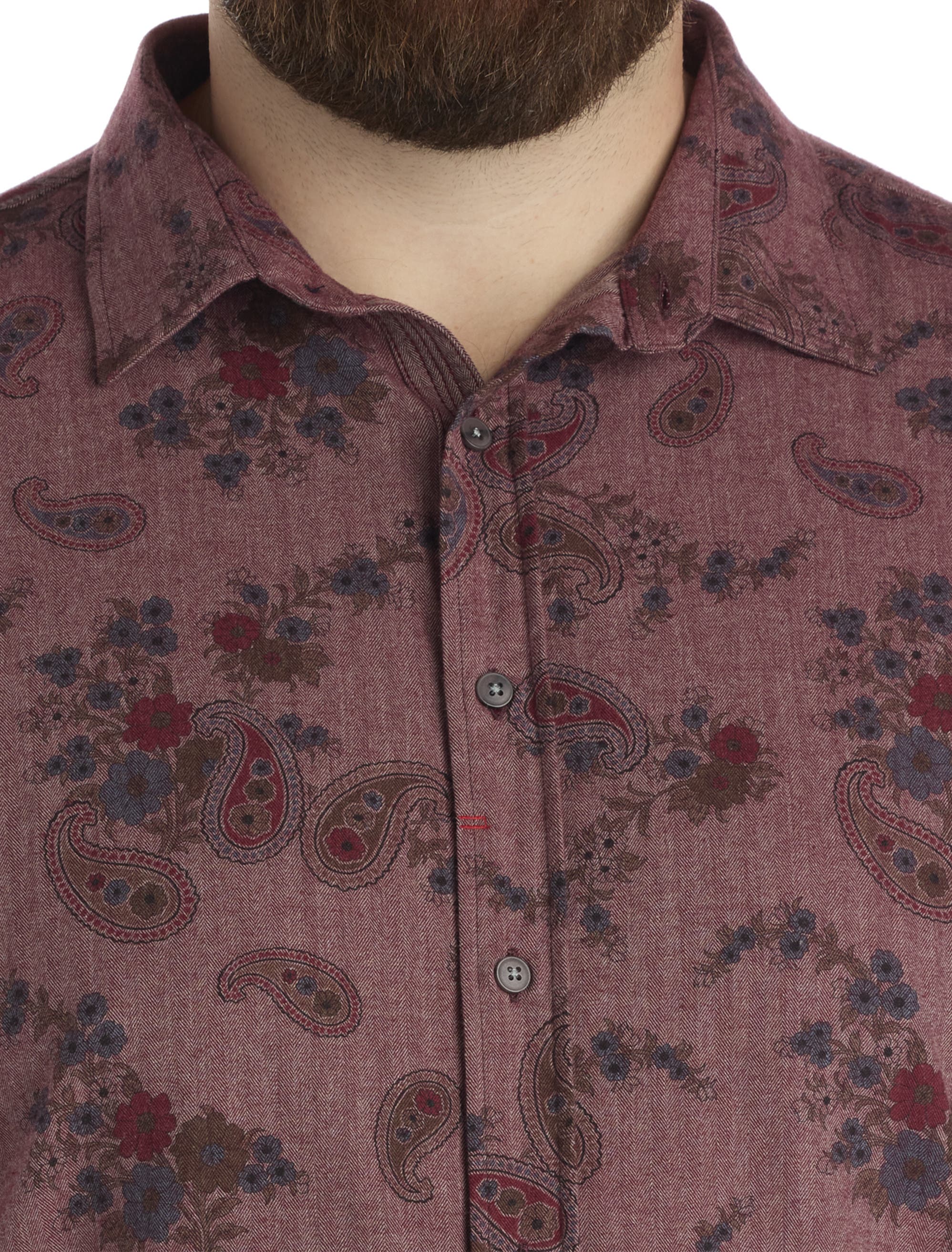 Robert Graham Big & Tall Minetta Sport Shirt (Men) | Nordstrom