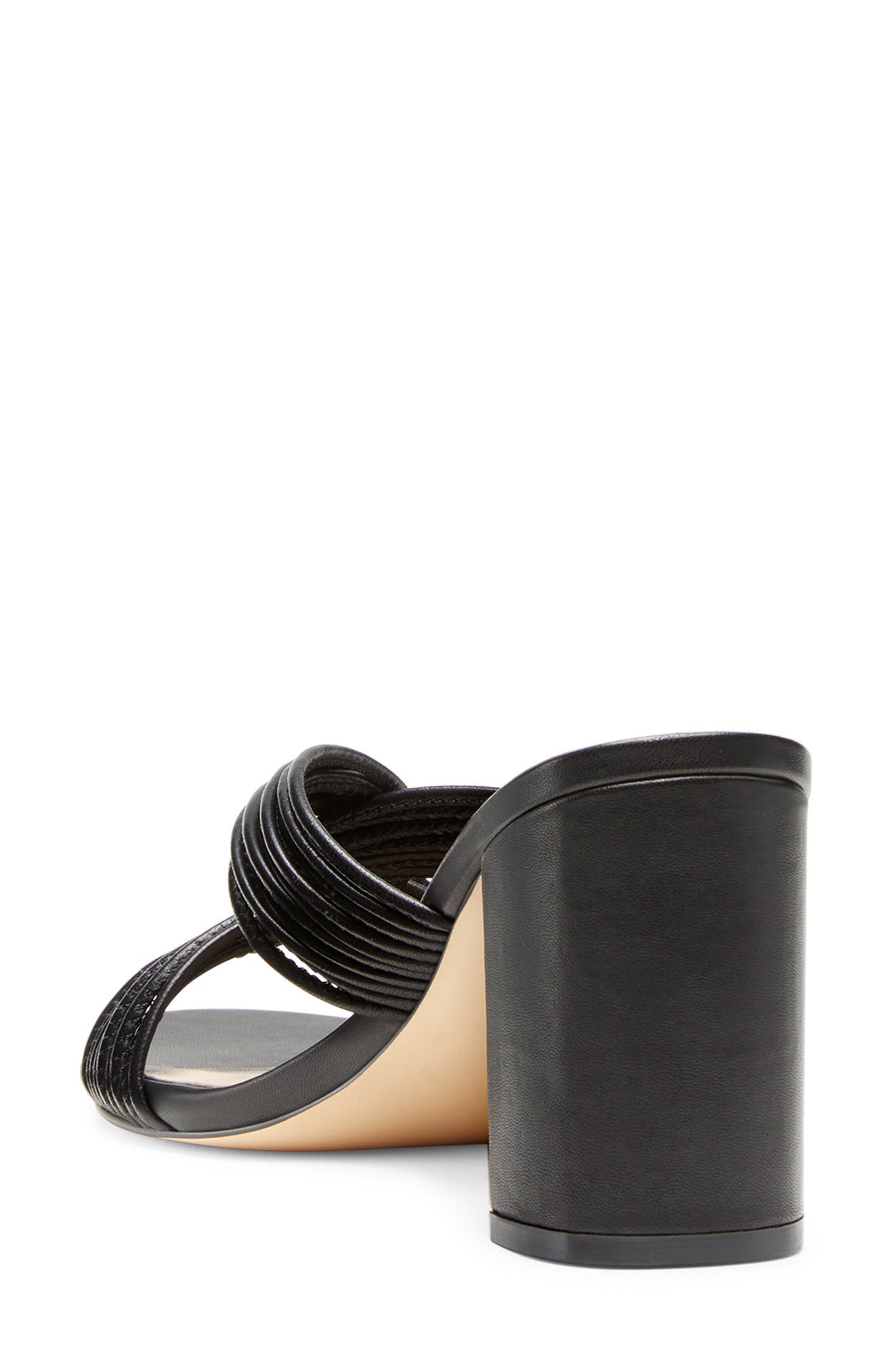 Stuart Weitzman Twist Block Heel Slide Sandal, Alternate, color, 