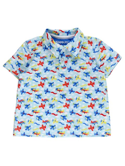 Knit Short Sleeve Performance Polo (Baby)