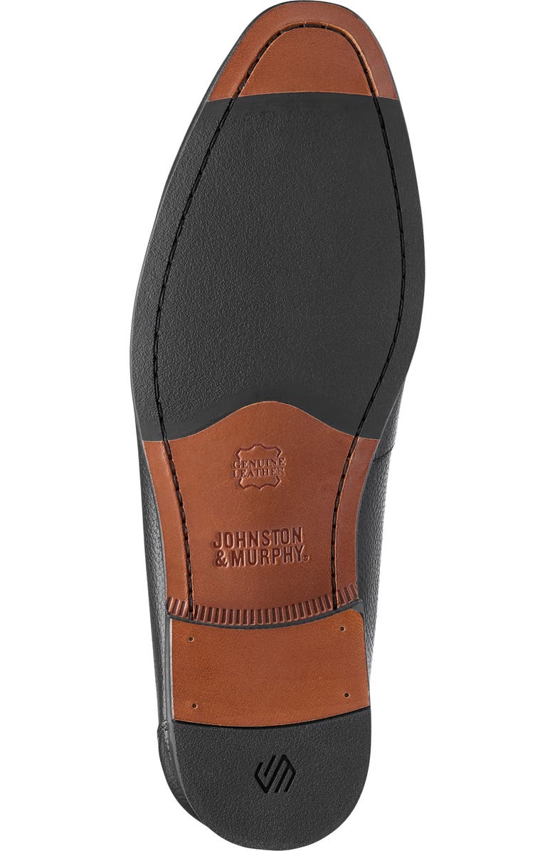 Johnston & Murphy Higgins Bit Loafer, Alternate, color, Black Full Grain