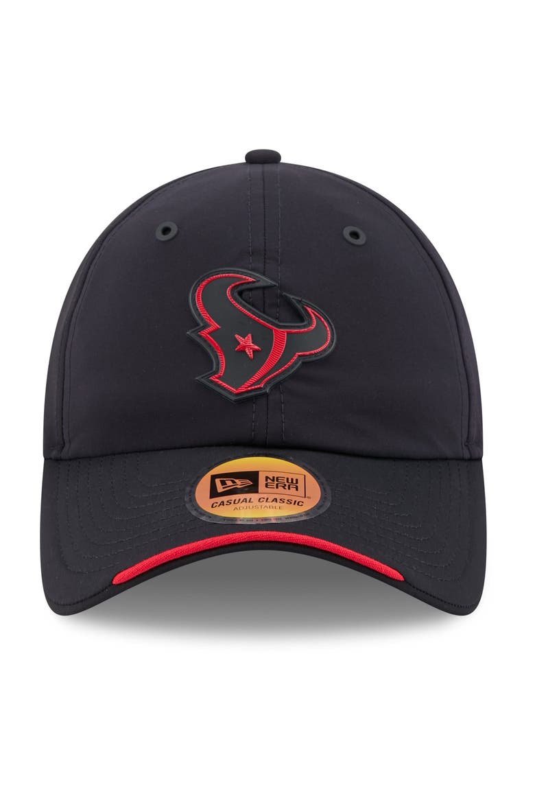 Men's New Era Navy Houston Texans 2026 Sideline Casual Classic Adjustable Hat, Alternate, color, Navy
