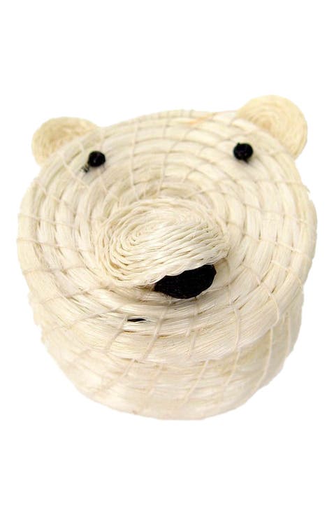 Animal Lidded Basket