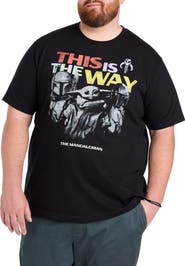 True Nation by DXL Big & Tall Star Wars Mandalorian Graphic Tee