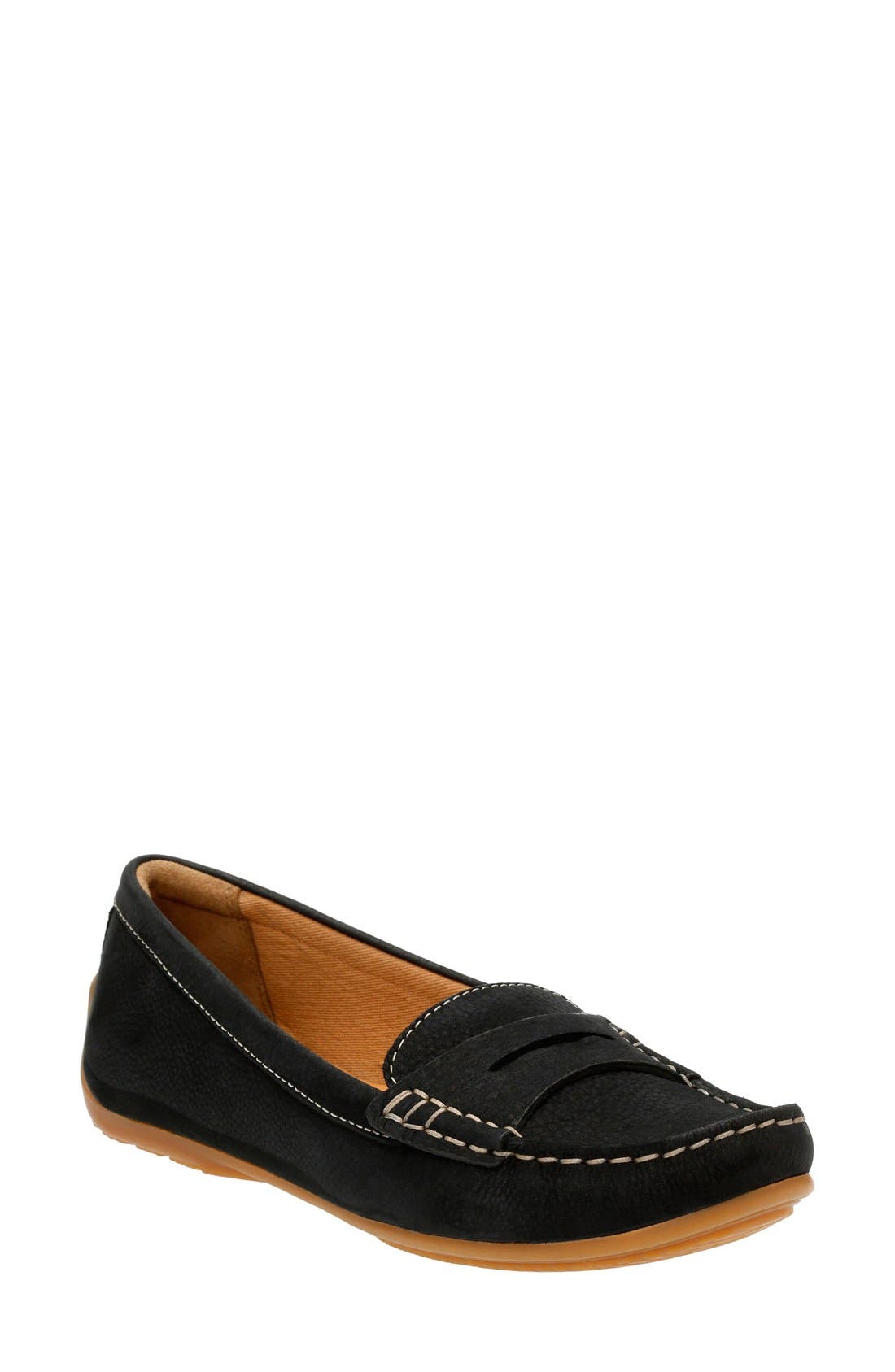 Clarks<sup>®</sup> 'Doraville Nest' Penny Loafer, Main, color, 