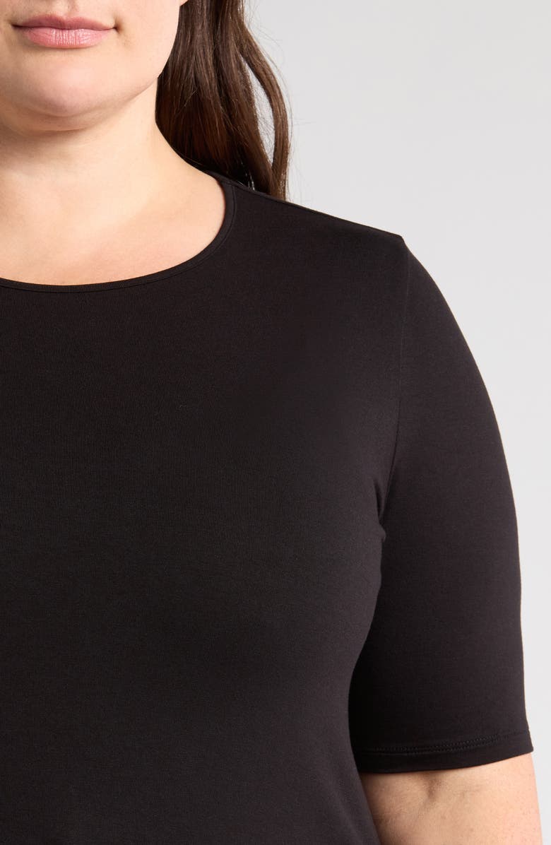 Universal Standard Lily Liquid Jersey Crewneck Top, Alternate, color,