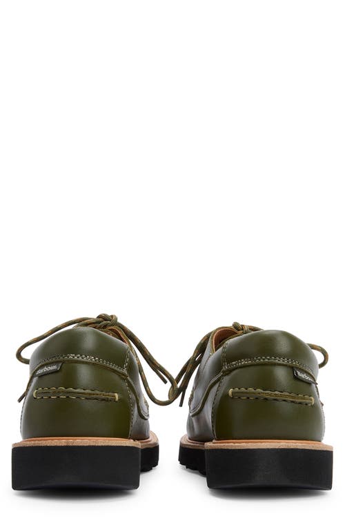 Barbour X Wildbunch Southfield Derby In Green