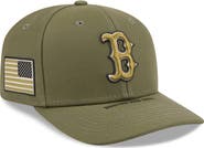New Era Men's New Era  Olive Boston Red Sox 2026 Armed Forces Day 9SEVENTY Adjustable Hat