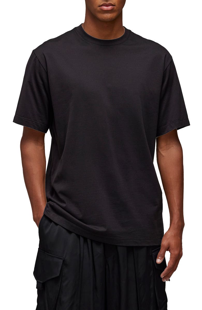 Y-3 GFX Logo Cotton Graphic T-Shirt, Main, color,