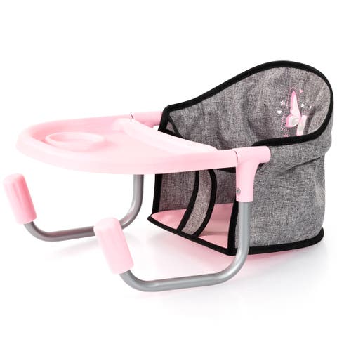 Doll Table Seat, Attaches To Table, Accessory For Dolls Up To 18 Inches, Kids 3+