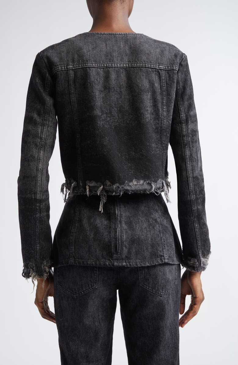 DIESEL<sup>®</sup> De-Graffy-Fsh Denim Jacket, Alternate, color, Black/Denim