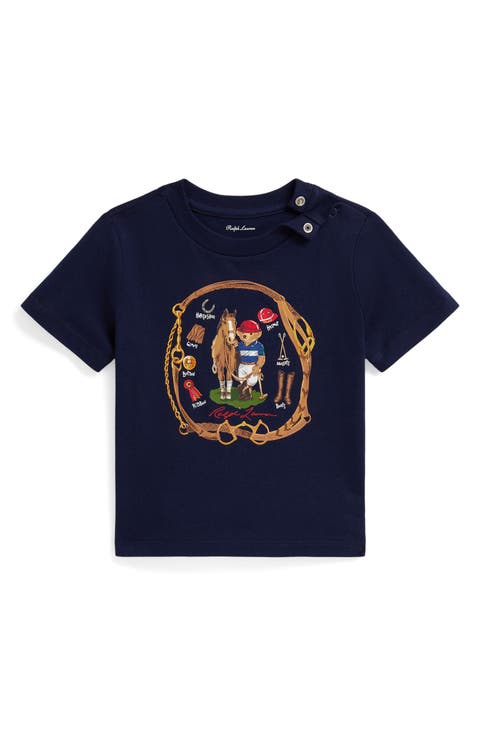 Polo Bear Cotton Graphic T-Shirt (Baby)