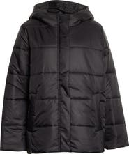 Eileen Fisher Hooded Puffer Jacket