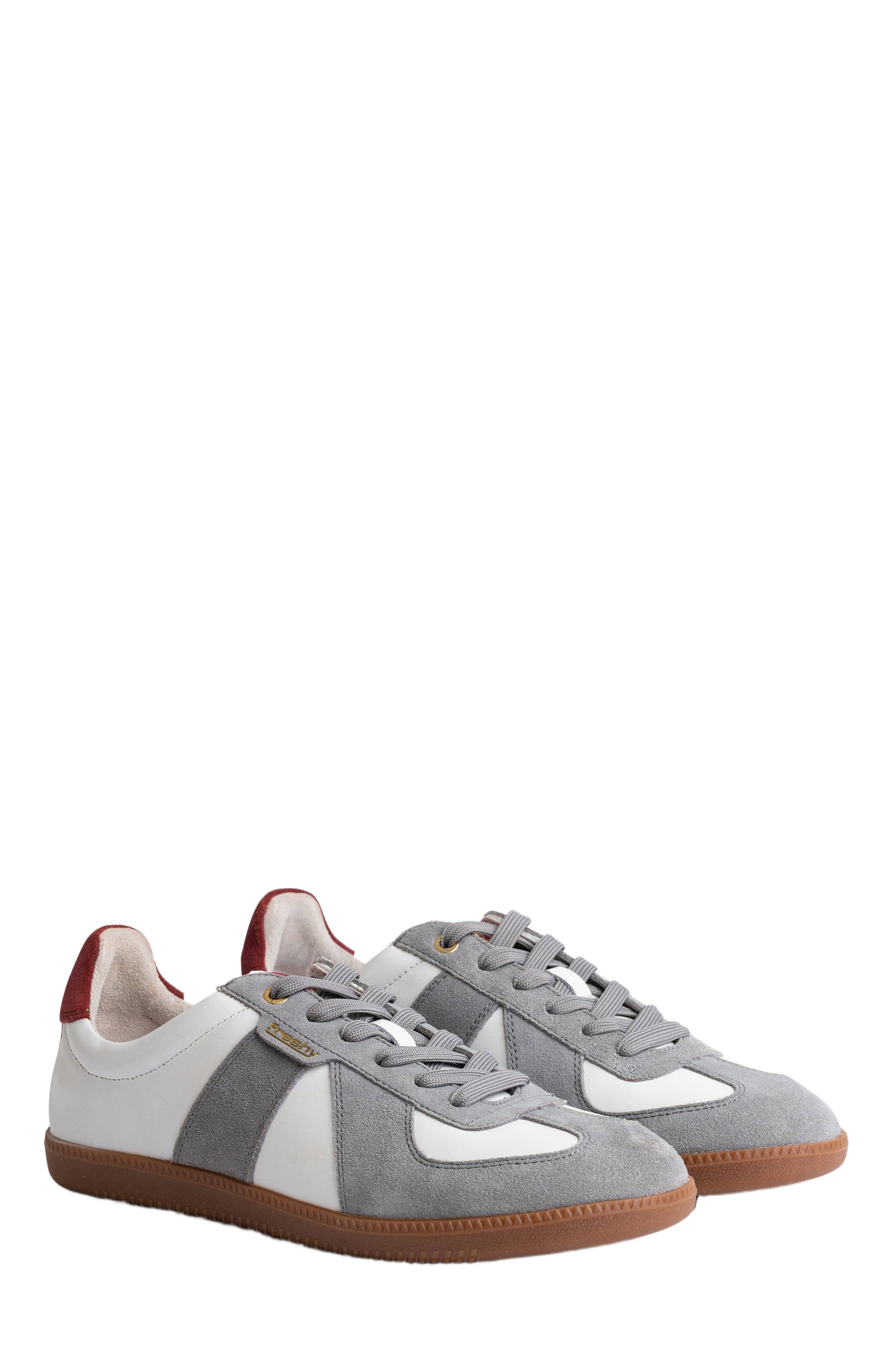 Freshy Indie Lites Sneaker, Alternate, color, Grey/White/Cranberry