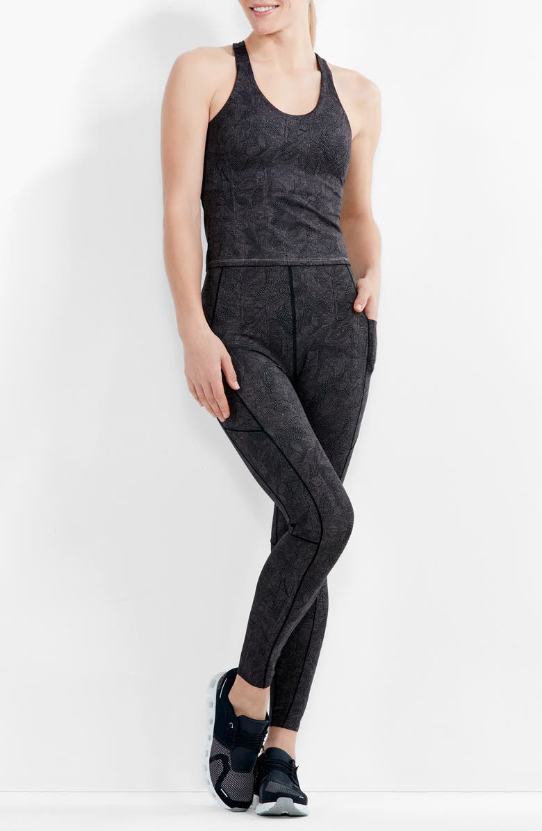 NZ ACTIVE by NIC+ZOE Batik Geo Bra Tank, Alternate, color,