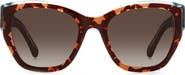 Kate Spade New York yolanda 51mm polarized gradient cat eye sunglasses