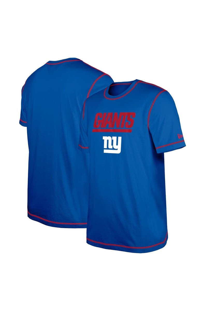 New Era Men's New Era Royal New York Giants Third Down Puff Print T-Shirt, Main, color, Royal
