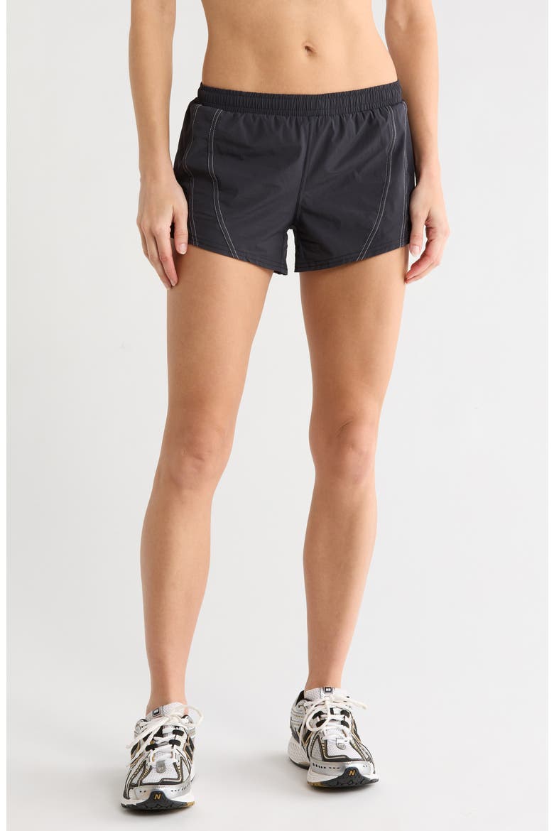 Marathon Performance Running Shorts, Main, color, BLACK