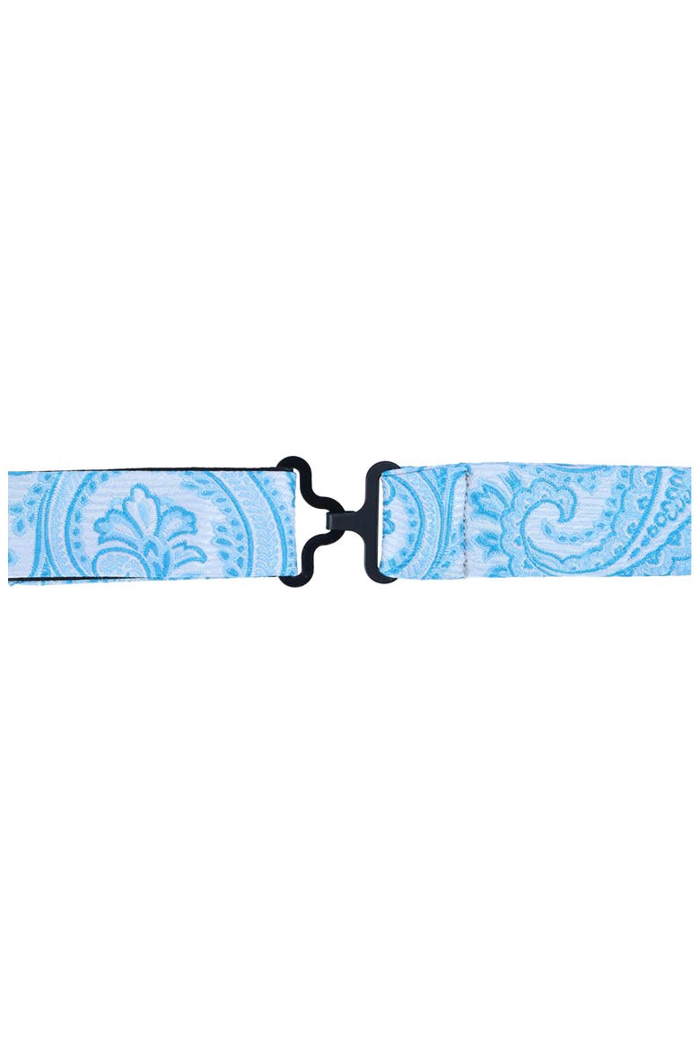 Sutton Pre-Tied Silk Bow Tie, Alternate, color, LIGHT BLUE