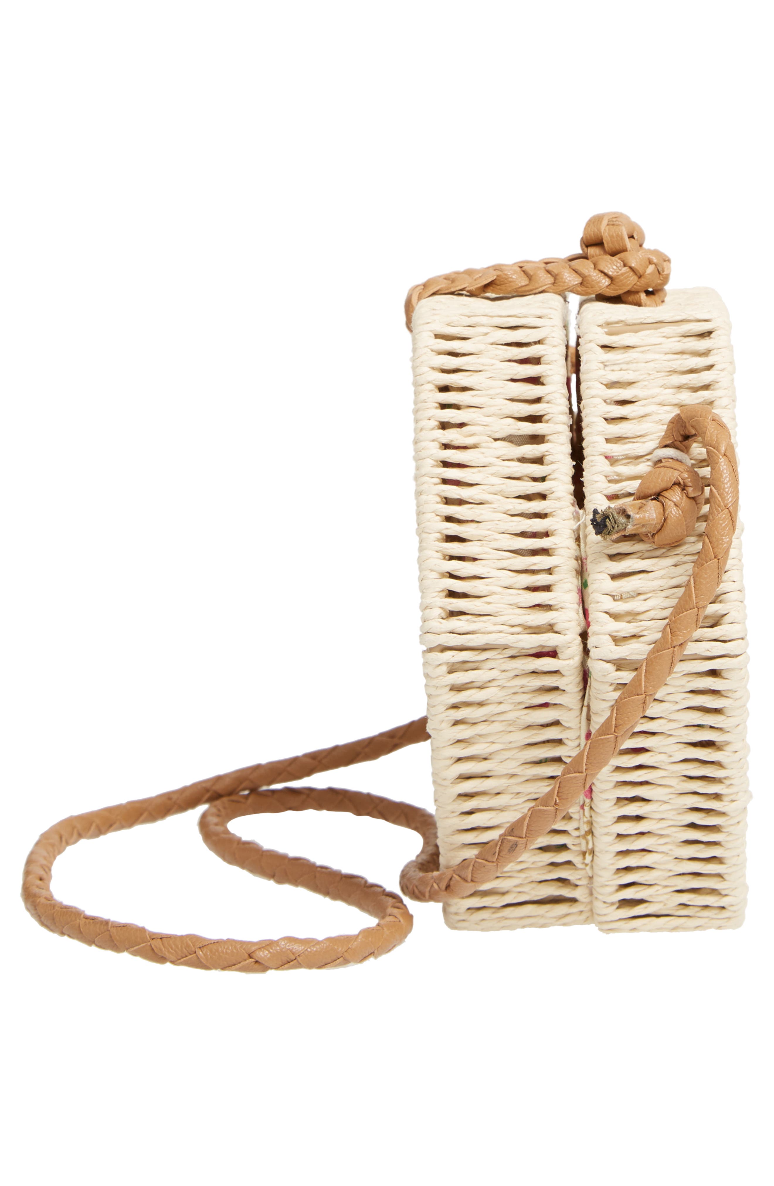 Mali + Lili Lexi Woven Crossbody Bag, Alternate, color, 