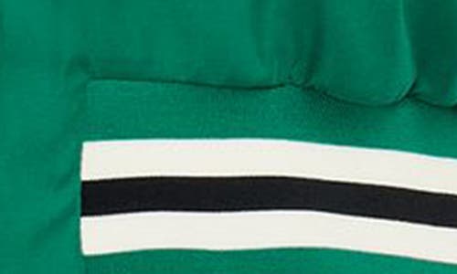 Jordan Brooklyn Varsity Coach's Jacket In Green