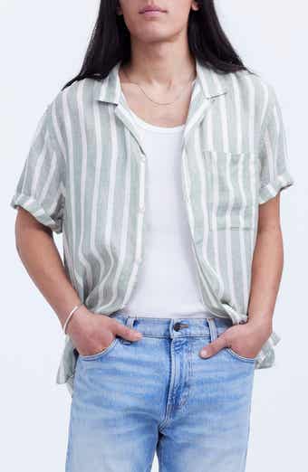 Madewell Men's Easy Linen Short Sleeve Shirt