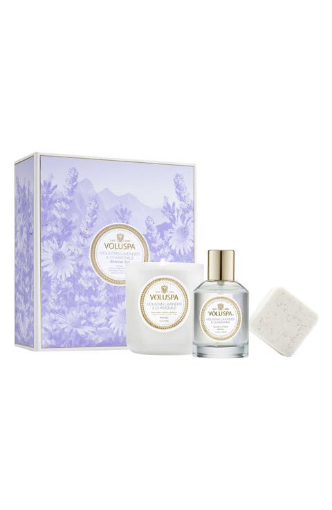 Mountain Lavender & Chamomile 3-Piece Retreat Gift Set