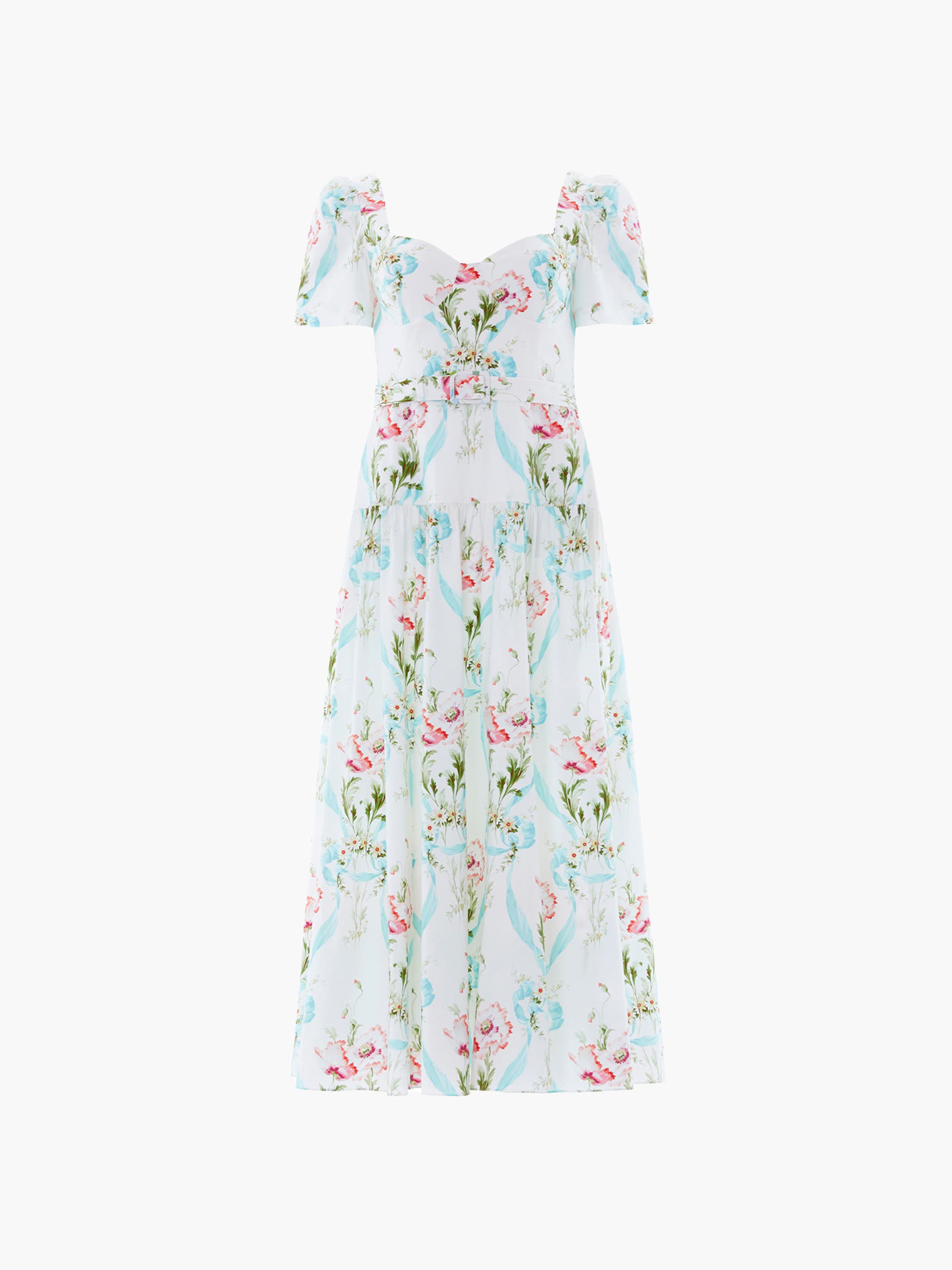 Needle & Thread Floral Ribbon Ballerina Dress (Women) | Nordstrom