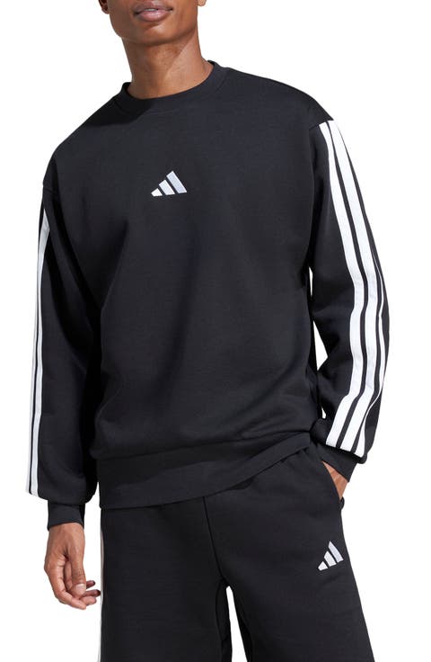 Essential 3-Stripes Fleece Pullover