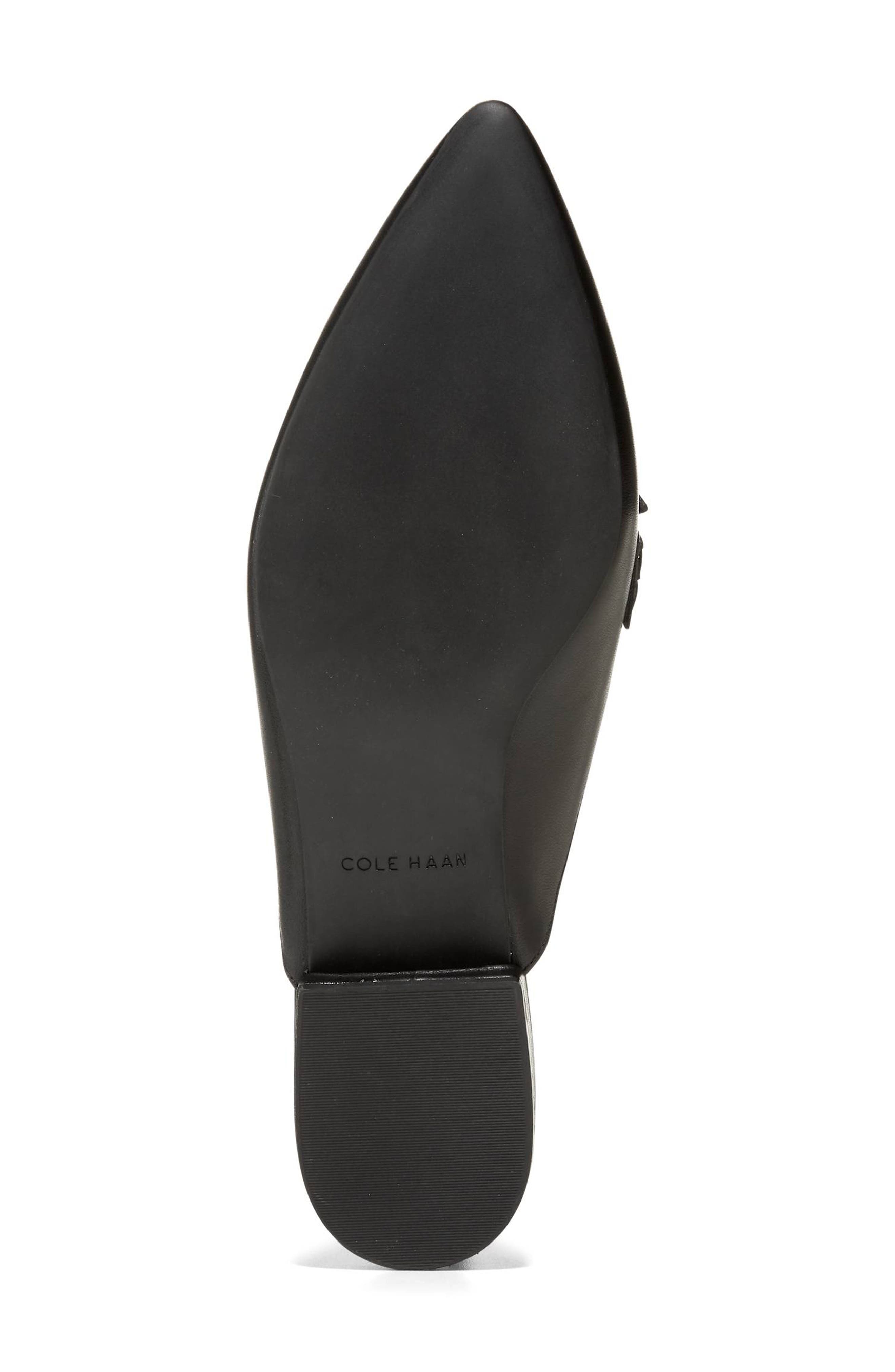 Cole Haan Piper Bow Mule, Alternate, color, Black Ltr