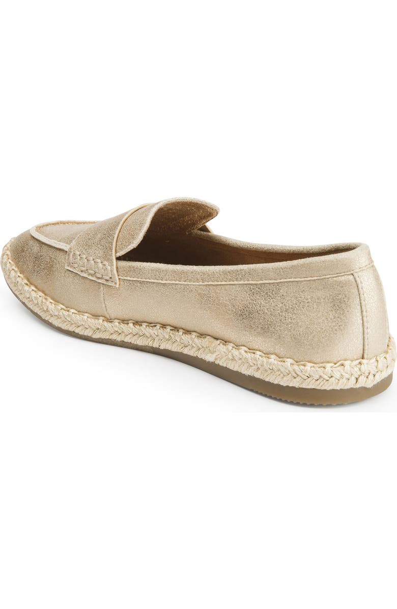 Me Too Kason Metallic Loafer, Alternate, color,